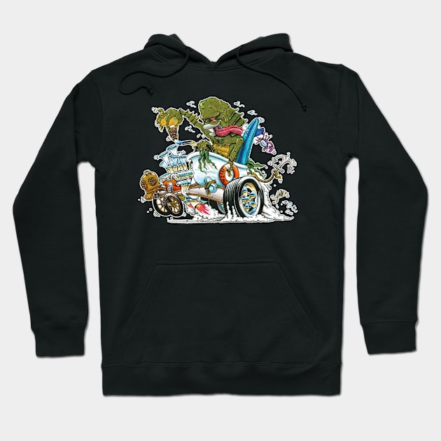 Creature's Crate Hoodie by artwork-a-go-go